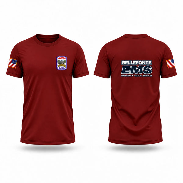 Short Sleeve Performance Shirt, Bellefonte EMS, EMS/EMT, Teamtime, Team time, sublimation, custom sports apparel, team uniforms, spirit wear, spiritwear, sports uniforms, custom shirts, team store, custom team store, fundraiser sports, apparel fundraiser