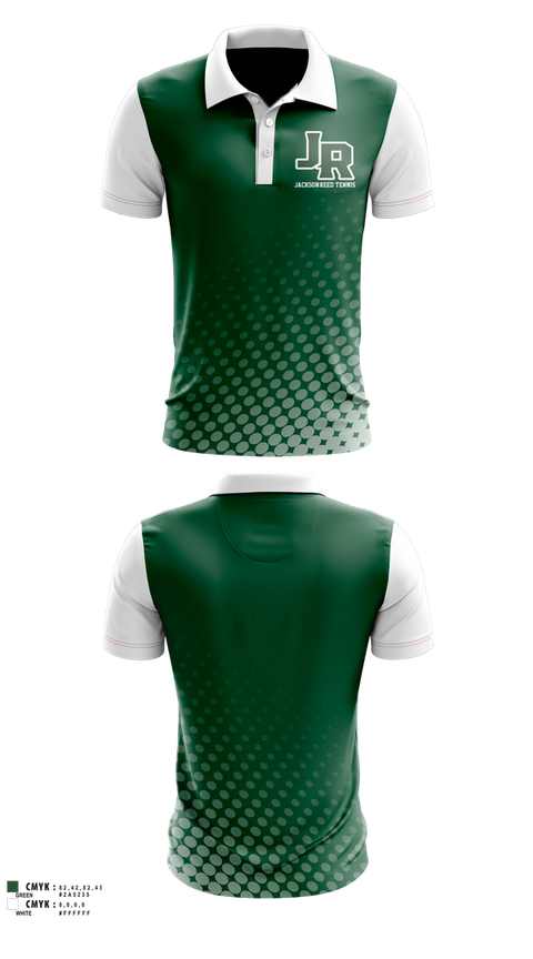 Short Sleeve Performance Polo, Jackson-Reed Tennis, Tennis, Teamtime, Team time, sublimation, custom sports apparel, team uniforms, spirit wear, spiritwear, sports uniforms, custom shirts, team store, custom team store, fundraiser sports, apparel fundraiser