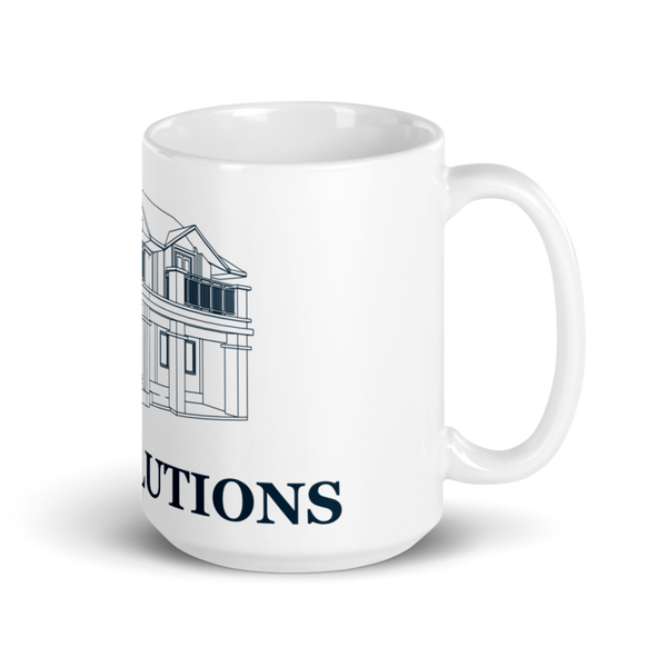 KDM Solutions 7672588 White Glossy Mug - Small