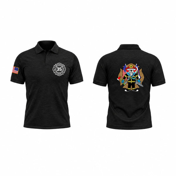 Short Sleeve Performance Polo, Patterson Creek Fire Company, Fire Department, Teamtime, Team time, sublimation, custom sports apparel, team uniforms, spirit wear, spiritwear, sports uniforms, custom shirts, team store, custom team store, fundraiser sports, apparel fundraiser