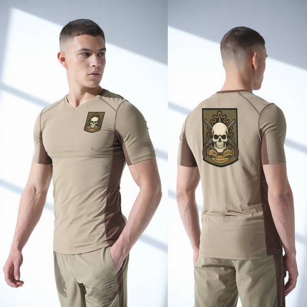 Old School Cotton Feel Shirt, 430th MP Detachment, , Teamtime, Team time, sublimation, custom sports apparel, team uniforms, spirit wear, spiritwear, sports uniforms, custom shirts, team store, custom team store, fundraiser sports, apparel fundraiser