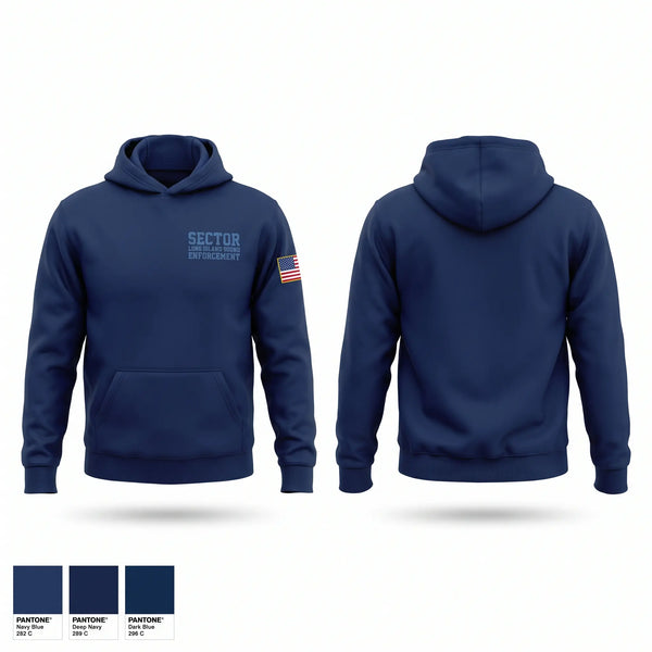 Hoodie, Sector Long Island Sound Enforcement, Coast Guard, Teamtime, Team time, sublimation, custom sports apparel, team uniforms, spirit wear, spiritwear, sports uniforms, custom shirts, team store, custom team store, fundraiser sports, apparel fundraiser