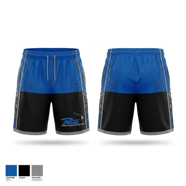Athletic Shorts With Pockets, Rush, Men's Soccer, Teamtime, Team time, sublimation, custom sports apparel, team uniforms, spirit wear, spiritwear, sports uniforms, custom shirts, team store, custom team store, fundraiser sports, apparel fundraiser