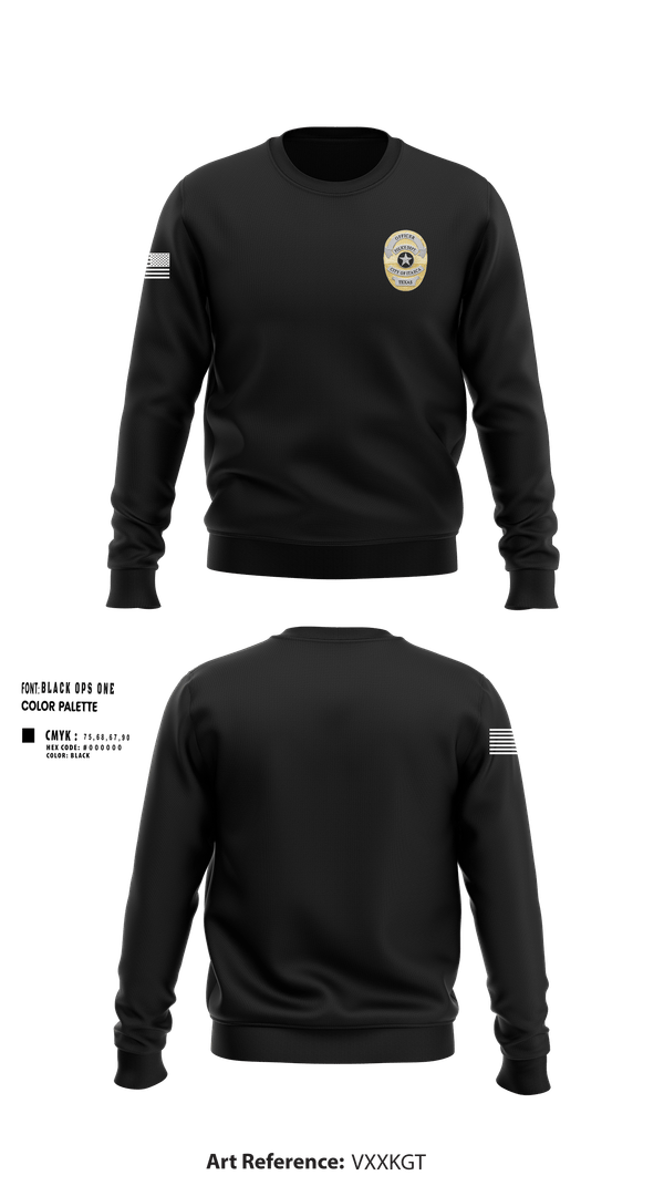 Crew Neck Sweatshirt, Police, Police, Teamtime, Team time, sublimation, custom sports apparel, team uniforms, spirit wear, spiritwear, sports uniforms, custom shirts, team store, custom team store, fundraiser sports, apparel fundraiser