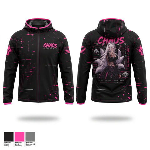 Windbreaker, Chaos squad 02, E-Sports, Teamtime, Team time, sublimation, custom sports apparel, team uniforms, spirit wear, spiritwear, sports uniforms, custom shirts, team store, custom team store, fundraiser sports, apparel fundraiser