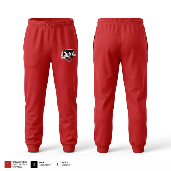 Sweatpants, Clutch, Baseball, Teamtime, Team time, sublimation, custom sports apparel, team uniforms, spirit wear, spiritwear, sports uniforms, custom shirts, team store, custom team store, fundraiser sports, apparel fundraiser