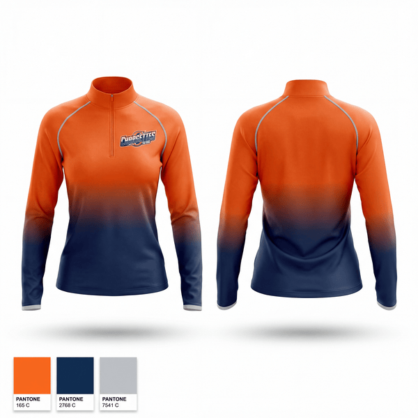 Quarter Zip Jacket, Chargettes, Spirit Store, Teamtime, Team time, sublimation, custom sports apparel, team uniforms, spirit wear, spiritwear, sports uniforms, custom shirts, team store, custom team store, fundraiser sports, apparel fundraiser