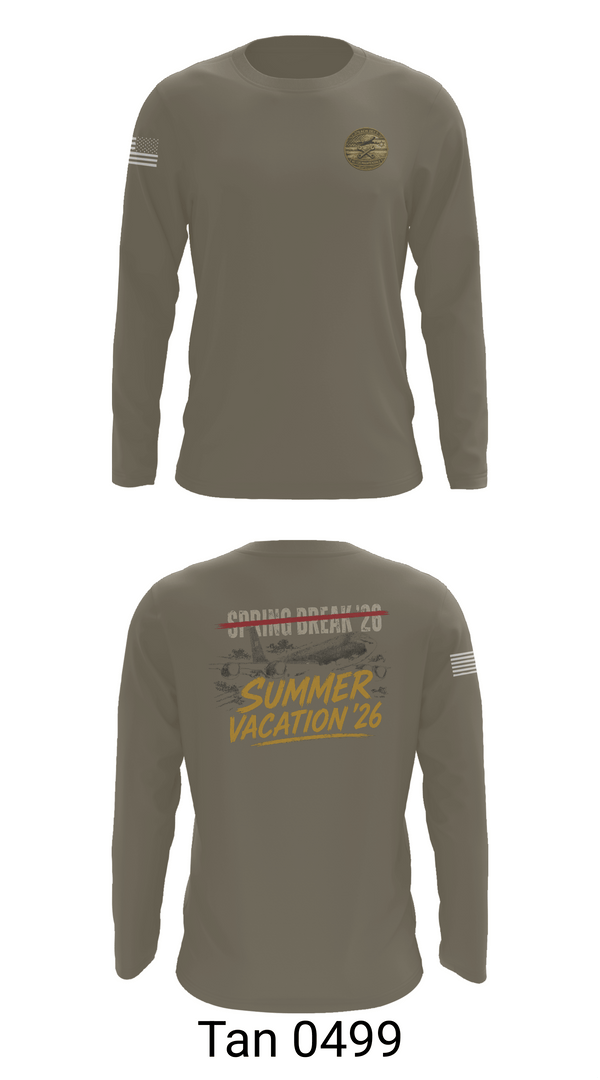 Long Sleeve Performance Shirt, EARS TANKER MX, Air Force, Teamtime, Team time, sublimation, custom sports apparel, team uniforms, spirit wear, spiritwear, sports uniforms, custom shirts, team store, custom team store, fundraiser sports, apparel fundraiser