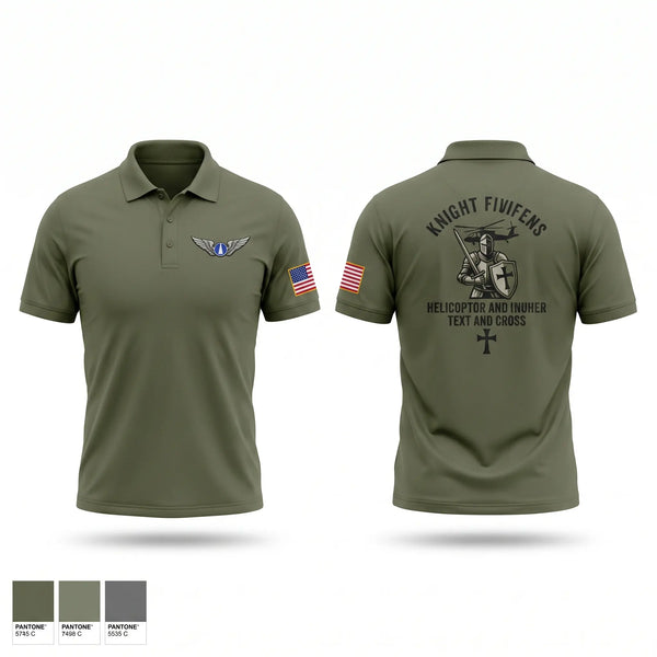 Short Sleeve Performance Polo, 1-222 Aviation 1st Platoon D.co, Army, Teamtime, Team time, sublimation, custom sports apparel, team uniforms, spirit wear, spiritwear, sports uniforms, custom shirts, team store, custom team store, fundraiser sports, apparel fundraiser