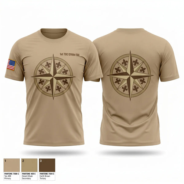 Short Sleeve Performance Shirt, 1st TSC/316th ESC, Army, Teamtime, Team time, sublimation, custom sports apparel, team uniforms, spirit wear, spiritwear, sports uniforms, custom shirts, team store, custom team store, fundraiser sports, apparel fundraiser