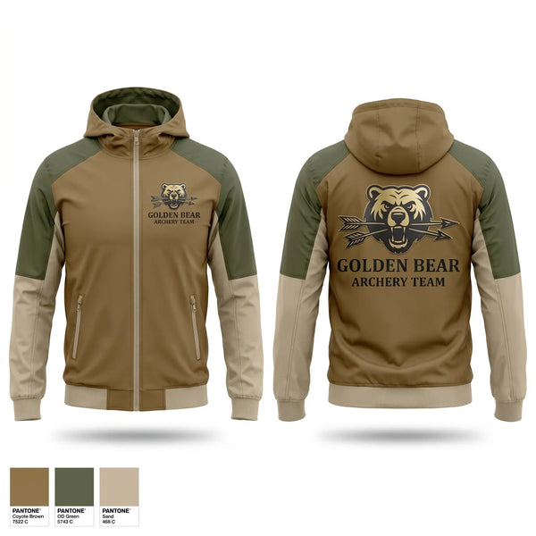 Windbreaker, Golden bear archery, Baseball, Teamtime, Team time, sublimation, custom sports apparel, team uniforms, spirit wear, spiritwear, sports uniforms, custom shirts, team store, custom team store, fundraiser sports, apparel fundraiser