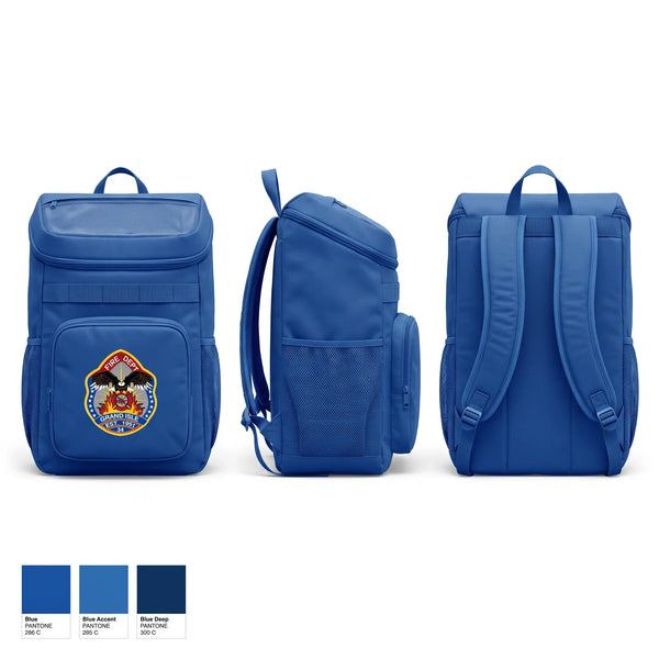 Gear Bag, Grand Isle Volunteer Fire Department, Fire Department, Teamtime, Team time, sublimation, custom sports apparel, team uniforms, spirit wear, spiritwear, sports uniforms, custom shirts, team store, custom team store, fundraiser sports, apparel fundraiser