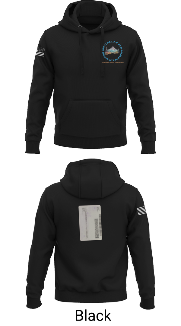 Hoodie, Appalachian Reclamation Koalition, , Teamtime, Team time, sublimation, custom sports apparel, team uniforms, spirit wear, spiritwear, sports uniforms, custom shirts, team store, custom team store, fundraiser sports, apparel fundraiser