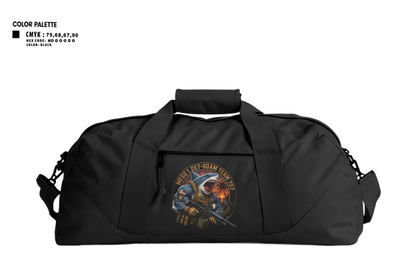 Duffle Bag, MESG-1 DET GUAM TEAM 707, Navy, Teamtime, Team time, sublimation, custom sports apparel, team uniforms, spirit wear, spiritwear, sports uniforms, custom shirts, team store, custom team store, fundraiser sports, apparel fundraiser