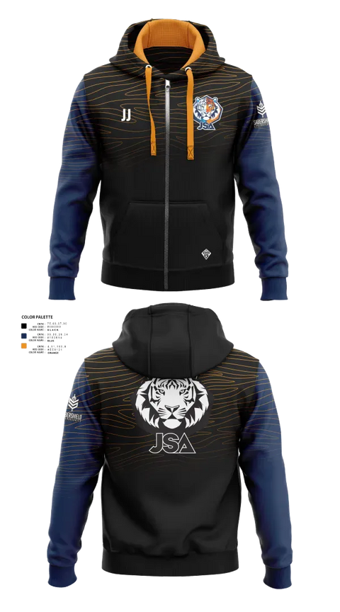 Zip Hoodie, Jun Soccer Academy, Men's Soccer, Teamtime, Team time, sublimation, custom sports apparel, team uniforms, spirit wear, spiritwear, sports uniforms, custom shirts, team store, custom team store, fundraiser sports, apparel fundraiser