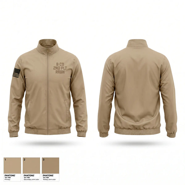 Windbreaker, B CO 2ND PLT RRBN, National Guard, Teamtime, Team time, sublimation, custom sports apparel, team uniforms, spirit wear, spiritwear, sports uniforms, custom shirts, team store, custom team store, fundraiser sports, apparel fundraiser