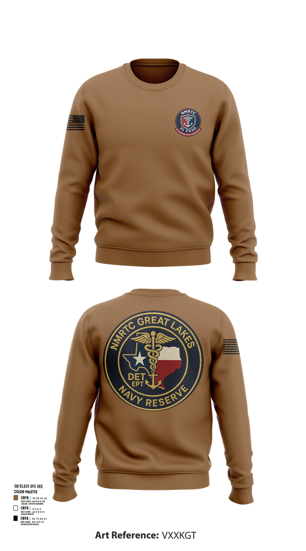 Crew Neck Sweatshirt, NMRTC El Paso, , Teamtime, Team time, sublimation, custom sports apparel, team uniforms, spirit wear, spiritwear, sports uniforms, custom shirts, team store, custom team store, fundraiser sports, apparel fundraiser