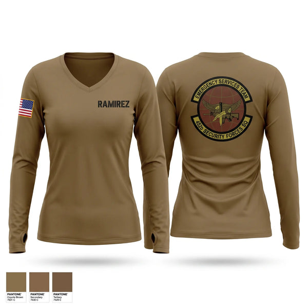 Old School Cotton Feel Shirt, 452d Security Forces Squadron, Air Force, Teamtime, Team time, sublimation, custom sports apparel, team uniforms, spirit wear, spiritwear, sports uniforms, custom shirts, team store, custom team store, fundraiser sports, apparel fundraiser