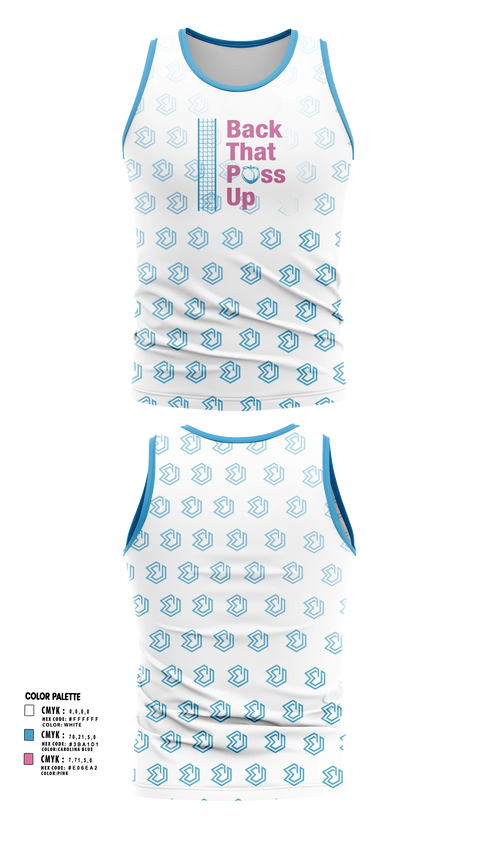 Tank Top, Back That Pass Up, Men's Volleyball, Teamtime, Team time, sublimation, custom sports apparel, team uniforms, spirit wear, spiritwear, sports uniforms, custom shirts, team store, custom team store, fundraiser sports, apparel fundraiser