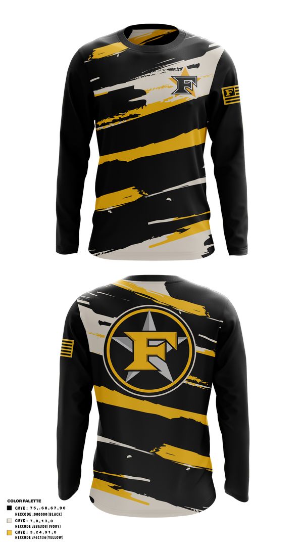 Long Sleeve Performance Shirt, Five Star Mafia, Baseball, Teamtime, Team time, sublimation, custom sports apparel, team uniforms, spirit wear, spiritwear, sports uniforms, custom shirts, team store, custom team store, fundraiser sports, apparel fundraiser