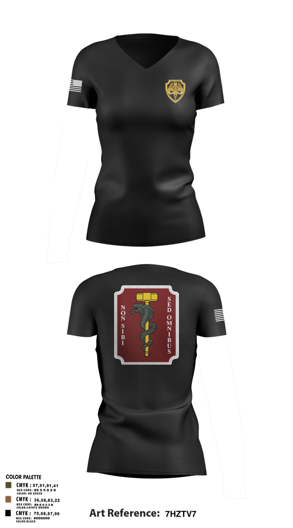 Womens Short Sleeve Vneck Shirt, Hammer platoon, 566th MCAS, Army, Teamtime, Team time, sublimation, custom sports apparel, team uniforms, spirit wear, spiritwear, sports uniforms, custom shirts, team store, custom team store, fundraiser sports, apparel fundraiser