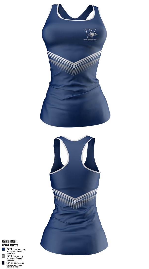 Tank Top, Vista Junior Eagles, , Teamtime, Team time, sublimation, custom sports apparel, team uniforms, spirit wear, spiritwear, sports uniforms, custom shirts, team store, custom team store, fundraiser sports, apparel fundraiser
