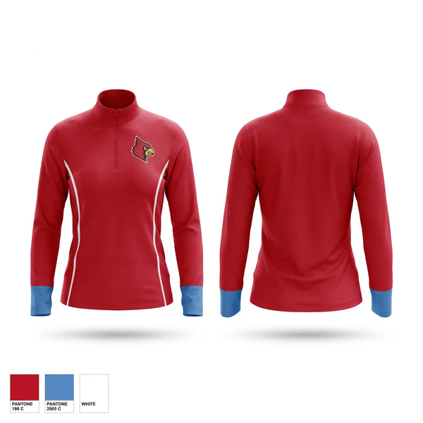 Quarter Zip Jacket, Martin County Cardinals, , Teamtime, Team time, sublimation, custom sports apparel, team uniforms, spirit wear, spiritwear, sports uniforms, custom shirts, team store, custom team store, fundraiser sports, apparel fundraiser