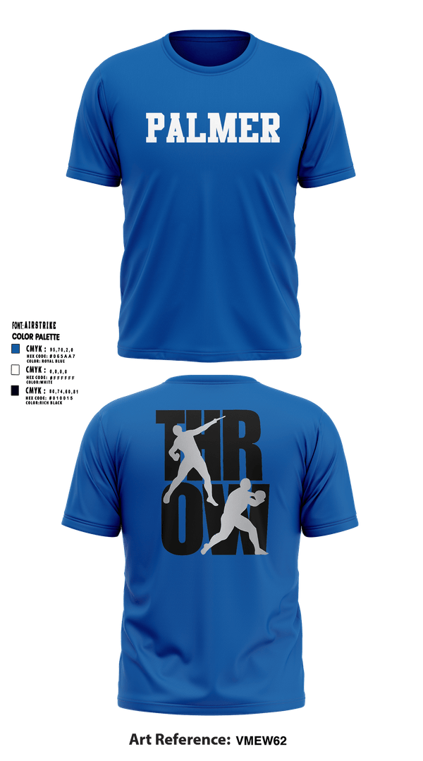 Short Sleeve Performance Shirt, Palmer Track and Field, Track & Field, Teamtime, Team time, sublimation, custom sports apparel, team uniforms, spirit wear, spiritwear, sports uniforms, custom shirts, team store, custom team store, fundraiser sports, apparel fundraiser