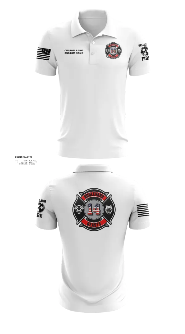 Short Sleeve Performance Polo, Gallatin Fire Department Station 4, Fire Department, Teamtime, Team time, sublimation, custom sports apparel, team uniforms, spirit wear, spiritwear, sports uniforms, custom shirts, team store, custom team store, fundraiser sports, apparel fundraiser