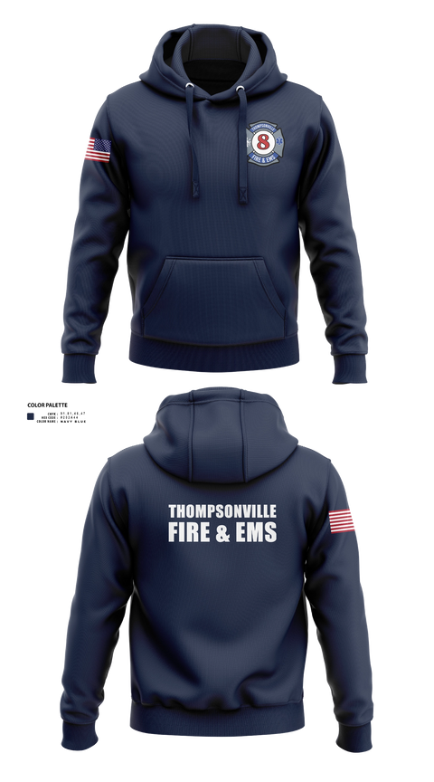 Hoodie, Thompsonville Fire & EMS, Fire Department, Teamtime, Team time, sublimation, custom sports apparel, team uniforms, spirit wear, spiritwear, sports uniforms, custom shirts, team store, custom team store, fundraiser sports, apparel fundraiser