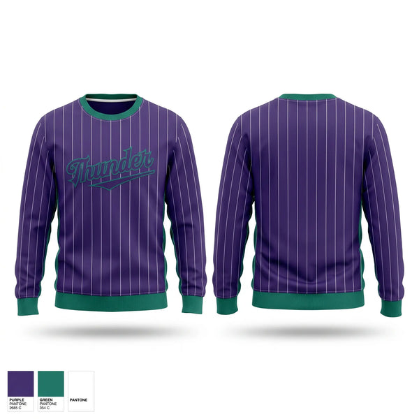 Crew Neck Sweatshirt, Pickaway thunder, Softball, Teamtime, Team time, sublimation, custom sports apparel, team uniforms, spirit wear, spiritwear, sports uniforms, custom shirts, team store, custom team store, fundraiser sports, apparel fundraiser
