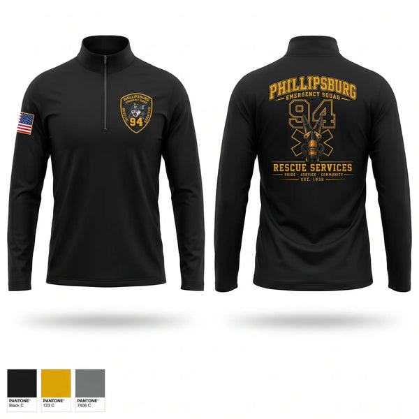 Windbreaker, Phillipsburg Emergency Squad - Rescue Services Division, EMS/EMT, Teamtime, Team time, sublimation, custom sports apparel, team uniforms, spirit wear, spiritwear, sports uniforms, custom shirts, team store, custom team store, fundraiser sports, apparel fundraiser