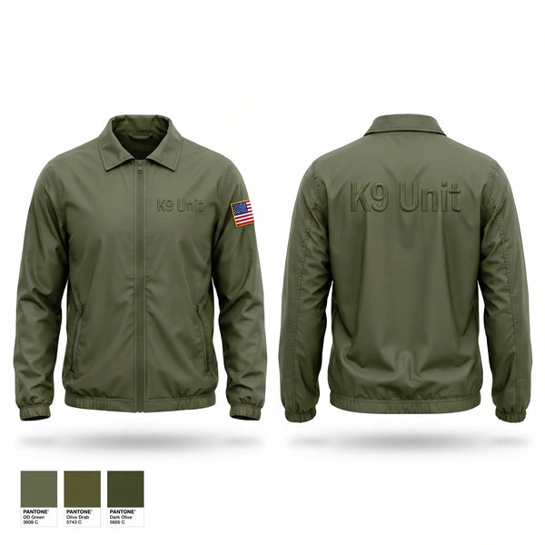 Windbreaker, K-9 Unit, Police, Teamtime, Team time, sublimation, custom sports apparel, team uniforms, spirit wear, spiritwear, sports uniforms, custom shirts, team store, custom team store, fundraiser sports, apparel fundraiser