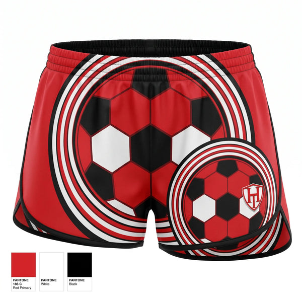 Womens Shorts, Trojans, Men's Soccer, Teamtime, Team time, sublimation, custom sports apparel, team uniforms, spirit wear, spiritwear, sports uniforms, custom shirts, team store, custom team store, fundraiser sports, apparel fundraiser