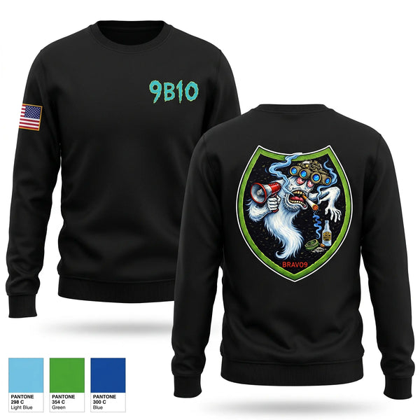 Crew Neck Sweatshirt, 9POB, Army, Teamtime, Team time, sublimation, custom sports apparel, team uniforms, spirit wear, spiritwear, sports uniforms, custom shirts, team store, custom team store, fundraiser sports, apparel fundraiser