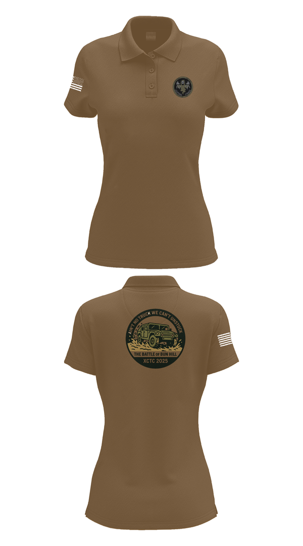 Womens Short Sleeve Performance Polo, A 1/111 Field Artillery, , Teamtime, Team time, sublimation, custom sports apparel, team uniforms, spirit wear, spiritwear, sports uniforms, custom shirts, team store, custom team store, fundraiser sports, apparel fundraiser