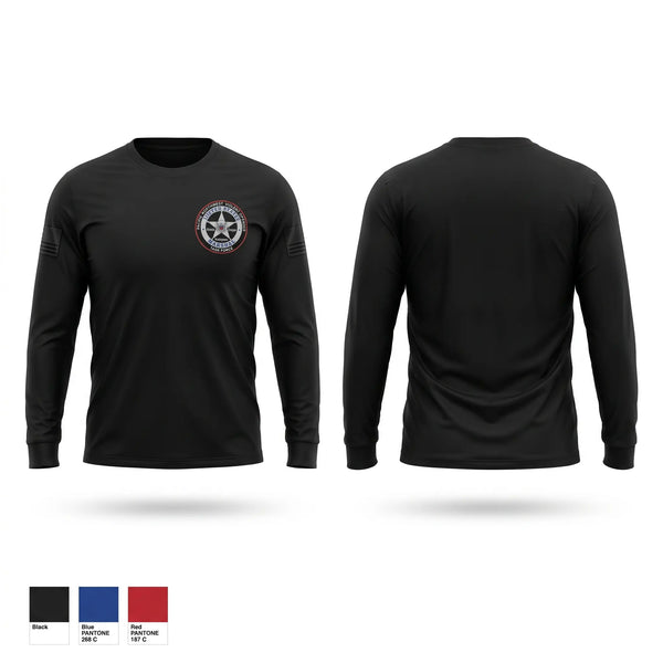 Long Sleeve Performance Shirt, US Marshals PNVOTF, Police, Teamtime, Team time, sublimation, custom sports apparel, team uniforms, spirit wear, spiritwear, sports uniforms, custom shirts, team store, custom team store, fundraiser sports, apparel fundraiser