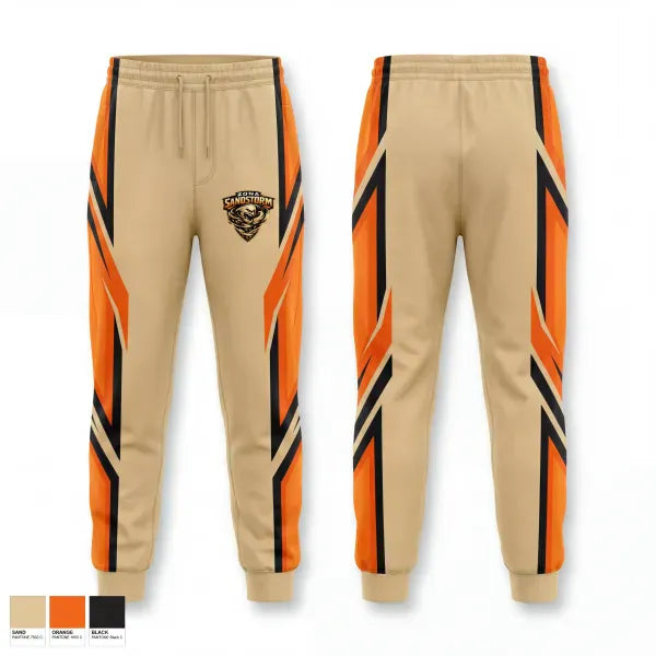Sweatpants, Zona Sandstorm, Men's Basketball, Teamtime, Team time, sublimation, custom sports apparel, team uniforms, spirit wear, spiritwear, sports uniforms, custom shirts, team store, custom team store, fundraiser sports, apparel fundraiser