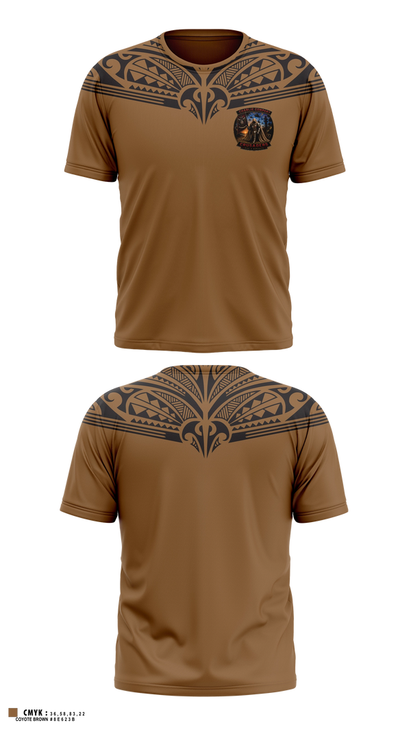 Short Sleeve Performance Shirt, Crusaders, Army, Teamtime, Team time, sublimation, custom sports apparel, team uniforms, spirit wear, spiritwear, sports uniforms, custom shirts, team store, custom team store, fundraiser sports, apparel fundraiser