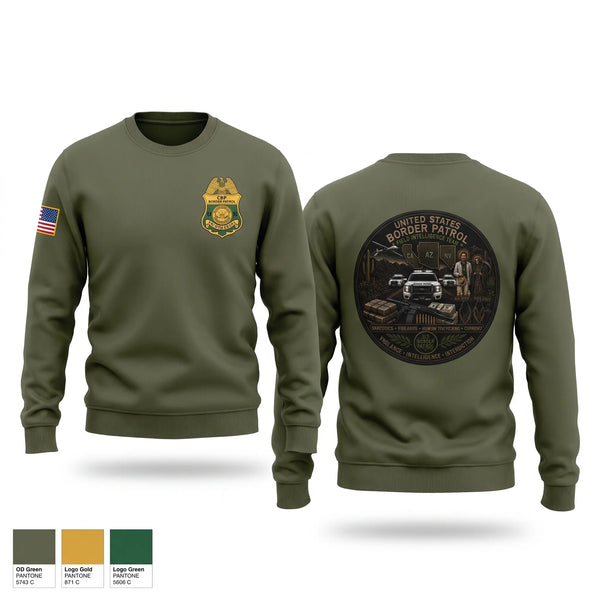 Crew Neck Sweatshirt, Field intelligence team, Police, Teamtime, Team time, sublimation, custom sports apparel, team uniforms, spirit wear, spiritwear, sports uniforms, custom shirts, team store, custom team store, fundraiser sports, apparel fundraiser