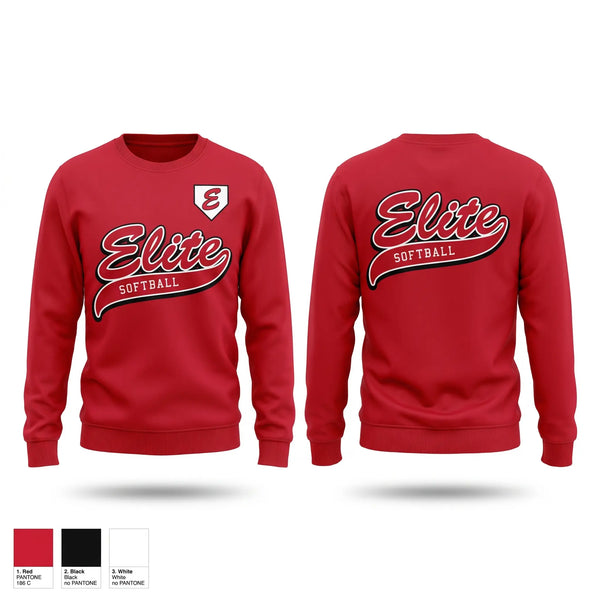 Crew Neck Sweatshirt, Elite, Softball, Teamtime, Team time, sublimation, custom sports apparel, team uniforms, spirit wear, spiritwear, sports uniforms, custom shirts, team store, custom team store, fundraiser sports, apparel fundraiser