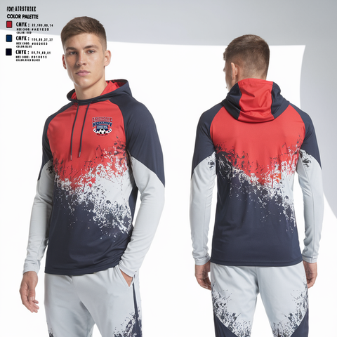 Hoodie, Langhorne Neshaminy United Soccer Club, Men's Soccer, Teamtime, Team time, sublimation, custom sports apparel, team uniforms, spirit wear, spiritwear, sports uniforms, custom shirts, team store, custom team store, fundraiser sports, apparel fundraiser