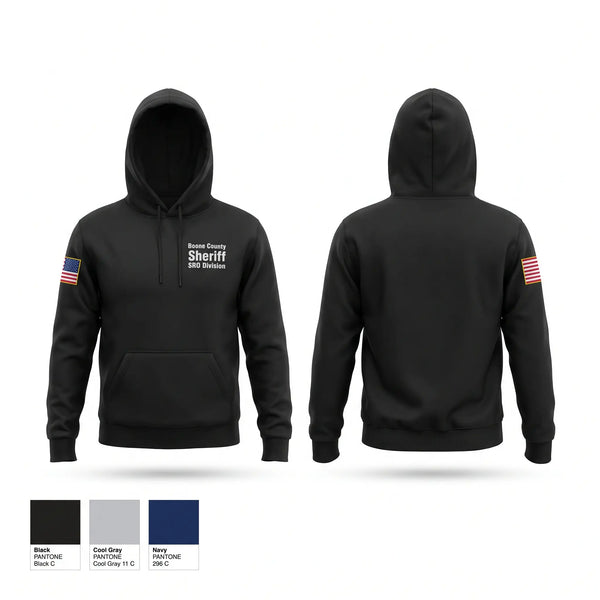 Hoodie, Boone County Sheriff / SRO Division, Police, Teamtime, Team time, sublimation, custom sports apparel, team uniforms, spirit wear, spiritwear, sports uniforms, custom shirts, team store, custom team store, fundraiser sports, apparel fundraiser
