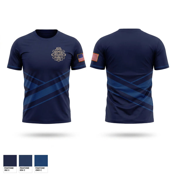 Short Sleeve Performance Shirt, Excelsior No. 1, Fire Department, Teamtime, Team time, sublimation, custom sports apparel, team uniforms, spirit wear, spiritwear, sports uniforms, custom shirts, team store, custom team store, fundraiser sports, apparel fundraiser