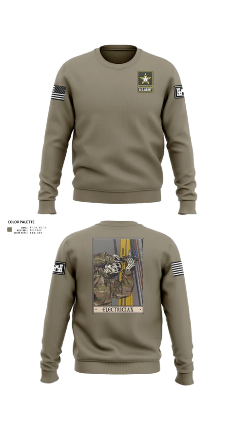 Crew Neck Sweatshirt, 378th ECC, , Teamtime, Team time, sublimation, custom sports apparel, team uniforms, spirit wear, spiritwear, sports uniforms, custom shirts, team store, custom team store, fundraiser sports, apparel fundraiser