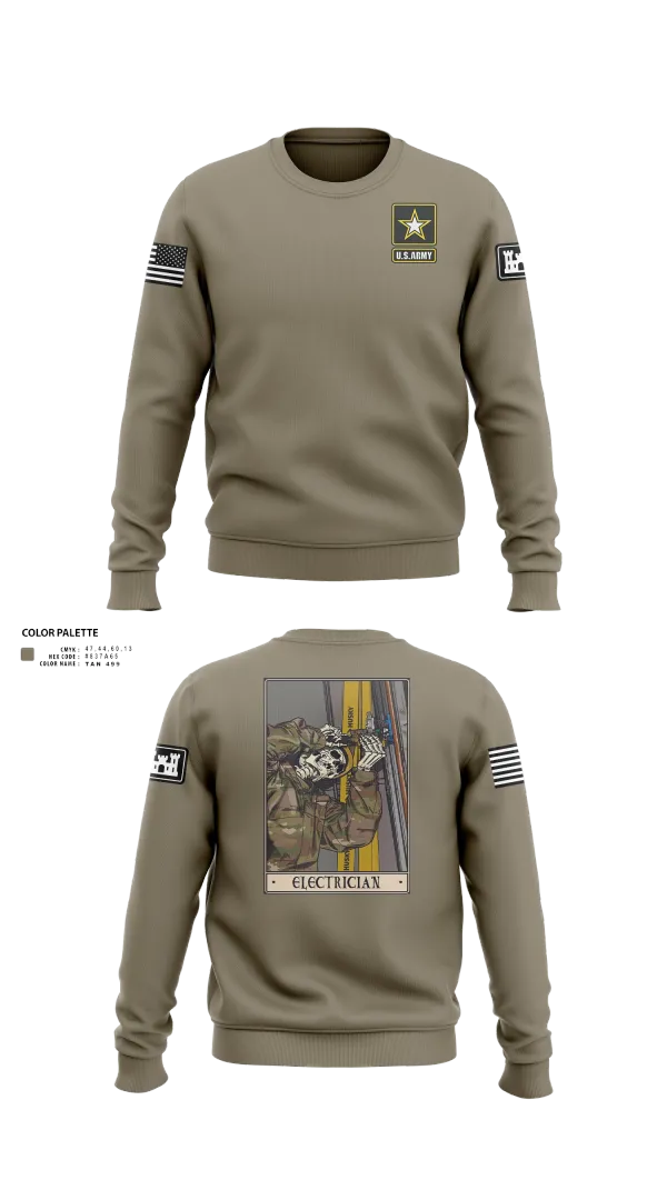 Crew Neck Sweatshirt, 378th ECC, , Teamtime, Team time, sublimation, custom sports apparel, team uniforms, spirit wear, spiritwear, sports uniforms, custom shirts, team store, custom team store, fundraiser sports, apparel fundraiser