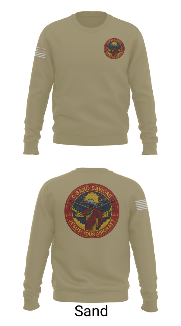 Crew Neck Sweatshirt, 174th, , Teamtime, Team time, sublimation, custom sports apparel, team uniforms, spirit wear, spiritwear, sports uniforms, custom shirts, team store, custom team store, fundraiser sports, apparel fundraiser