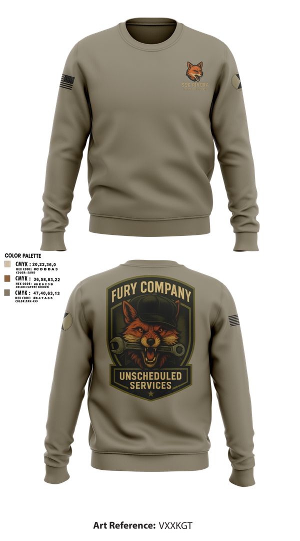 Crew Neck Sweatshirt, Unscheduled Service, , Teamtime, Team time, sublimation, custom sports apparel, team uniforms, spirit wear, spiritwear, sports uniforms, custom shirts, team store, custom team store, fundraiser sports, apparel fundraiser