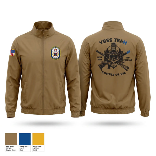 Windbreaker, USS Fitzgerald, Navy, Teamtime, Team time, sublimation, custom sports apparel, team uniforms, spirit wear, spiritwear, sports uniforms, custom shirts, team store, custom team store, fundraiser sports, apparel fundraiser