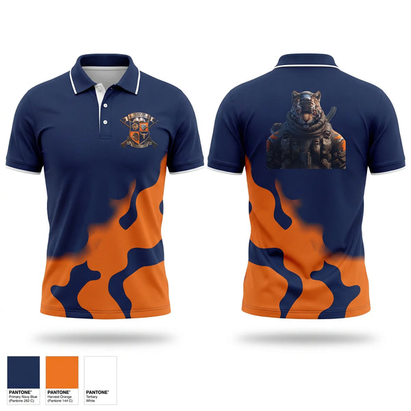 Short Sleeve Performance Polo, PSI RHO PHI MILITARY FRATERNITY Inc, , Teamtime, Team time, sublimation, custom sports apparel, team uniforms, spirit wear, spiritwear, sports uniforms, custom shirts, team store, custom team store, fundraiser sports, apparel fundraiser